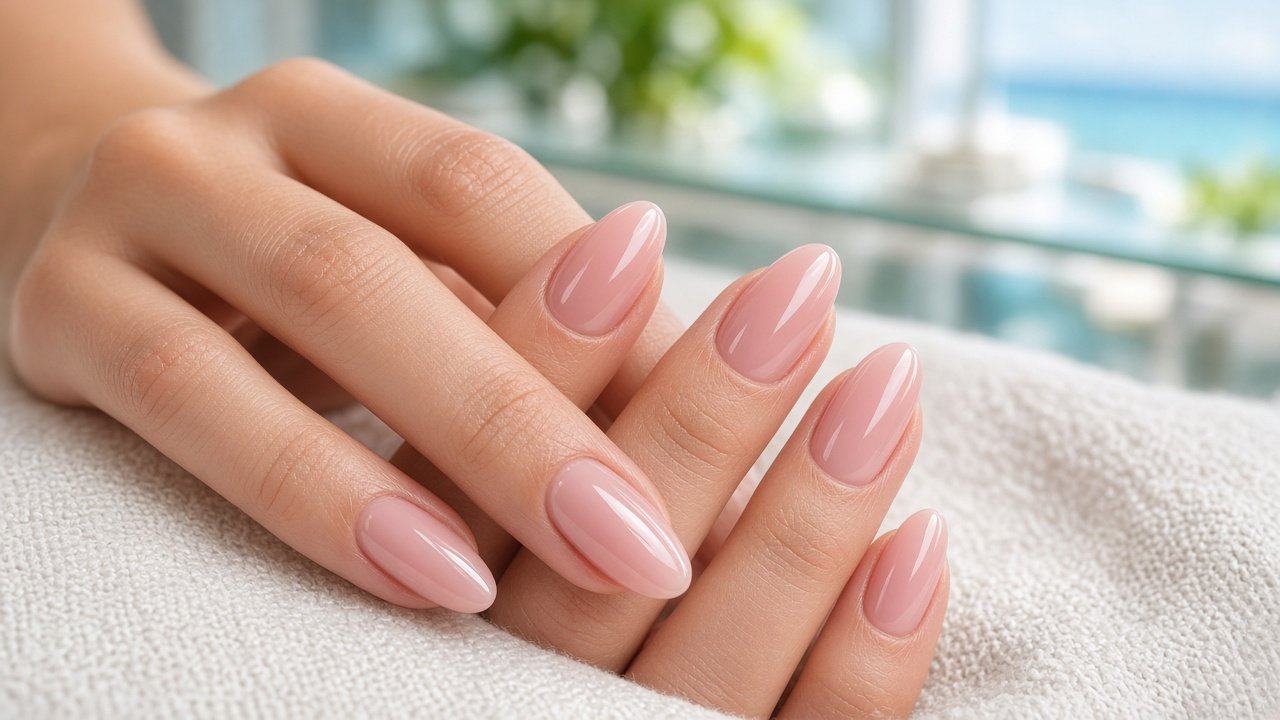 Gel-X gel extensions at Neo Nail Bar Key Biscayne